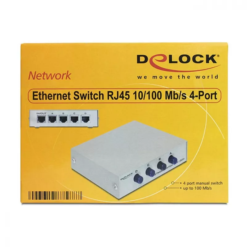 Switch unmanaged DeLOCK 87588