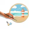 Set creativo in legno Ravensburger CreArt – paesaggio marino, modello 25924