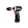 Metabo PowerMaxx BS BL Q 601749500 trapano avvitatore a batteria, 12V, 38 Nm, 2x 2,0 Ah