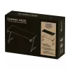 Scrivania per computer Subsonic SA5706 nero dritto PVC 120x60 cm