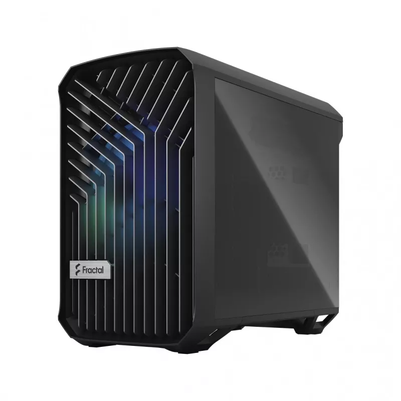 Torrent Nano RGB nero TG vetro leggermente oscurato