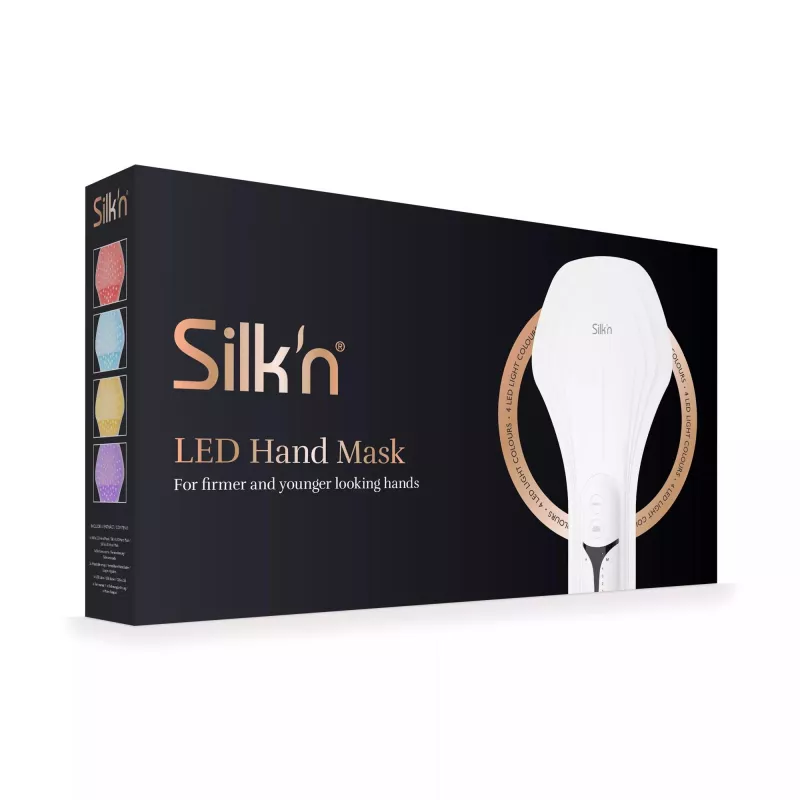 Maschera LED per mani silk'n HLM1PE1001 per ringiovanimento della pelle e idratazione