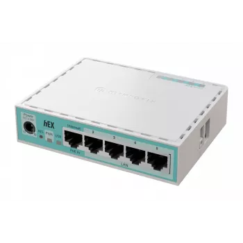 Router con filo Mikrotik hEX Gigabit Ethernet bianco