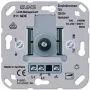JUNG 211 GDE interruttore rotativo, metallic finish, 230–240 V AC, 50 Hz
