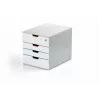 Durable VARICOLOR MIX 4 SAFE grigio plastica 4 cassetti