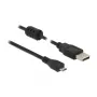 Cavo USB DeLOCK 1 m USB 2.0-A Micro-B nero
