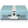Giradischi audio a trasmissione a cinghia Lenco TT-110 blu bianco semiautomatico