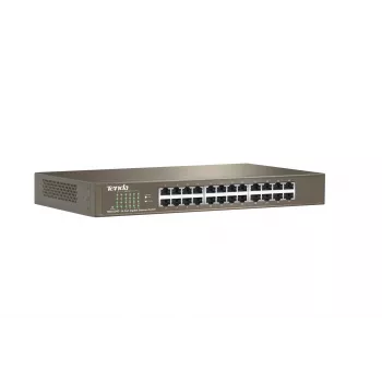 Switch non gestito TENDA TEG1024D 24 porte Gigabit Ethernet, 48 Gbps, tabella MAC 8000, blu