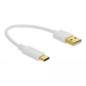 Cavo di ricarica USB DeLOCK Type-A a USB Type-C 15 cm
