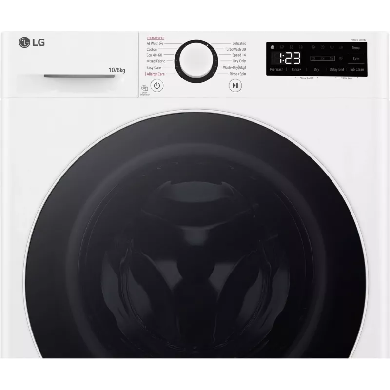 LG F4DR510S0W Lavasciuga 10 kg 1400 giri/min bianco
