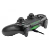 Gamepad con cavo TRACER SHOGUN PRO nero — 16 tasti, analogico/digitale, cavo 1,5 m, vibrazione, PC/PS4/PS3