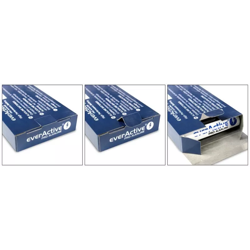 Batterie alcaline AA monouso everActive LR610PAKPA, 1,5 V, 3000 mAh, confezione da 10