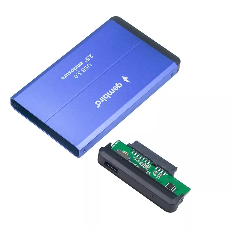 Gembird EE2-U3S-2-B case per unità di memoria case HDD blu 2.5 (EE2-U3S-2-B)