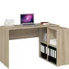 Topeshop BIURKO PLUS SONOMA scrivania per computer color rovere