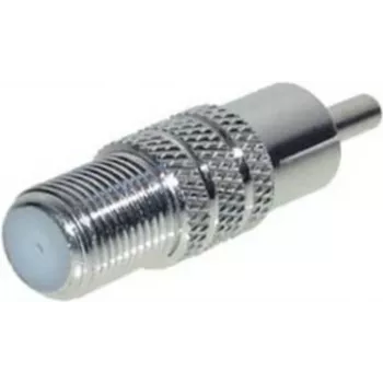 Adattatore F femmina su RCA maschio ShiverPeaks 85326 – adattatore coassiale connettore maschio F su RCA audio/video