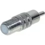 Adattatore F femmina su RCA maschio ShiverPeaks 85326 – adattatore coassiale connettore maschio F su RCA audio/video