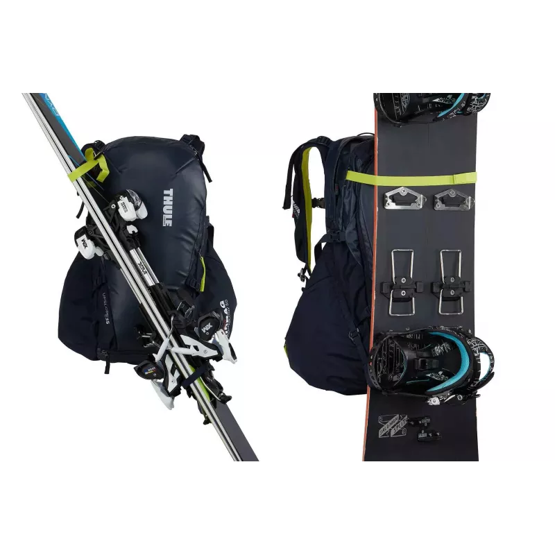 Zaino da sci e snowboard Thule 3610 Upslope 35L Removable Airbag 3.0 Ready Lime Punch