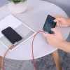 Cavo USB a Lightning Aukey CB-AL01 rosso – intreccio in nylon, connettore Lightning per dispositivi Apple