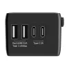 Adattatore da viaggio BlitzWolf BW-TA1 4-in-1 con 2× connettori USB PD 20W