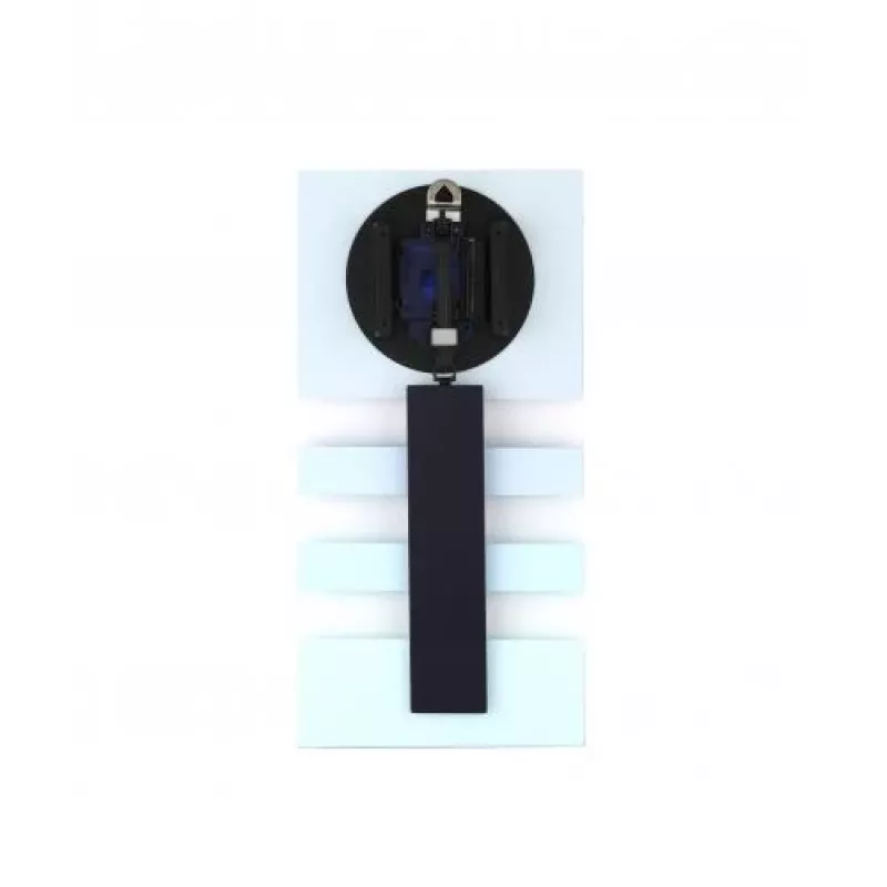 NeXtime orologio 2855bl Bold Stripes, 38x19 cm, da parete, blu