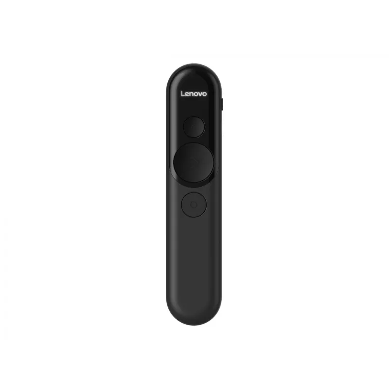 Lenovo | Telecomando per presentazioni ricaricabile laser | Nero