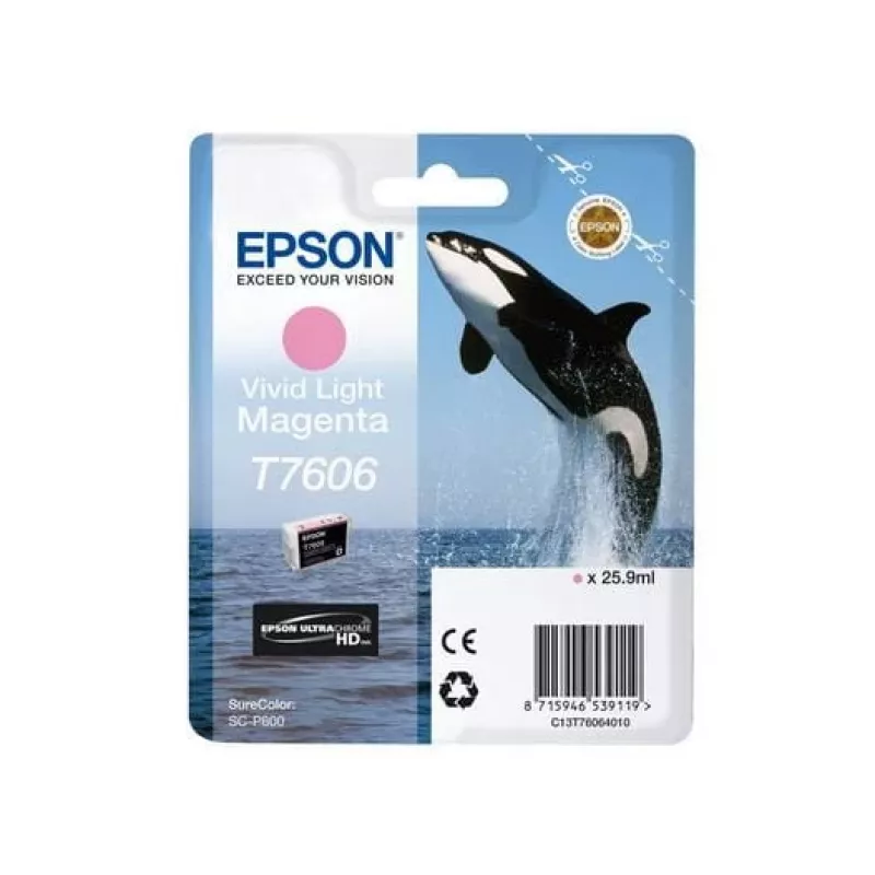 Epson C13T76064N10 cartuccia d'inchiostro 1 pz. originale magenta chiaro