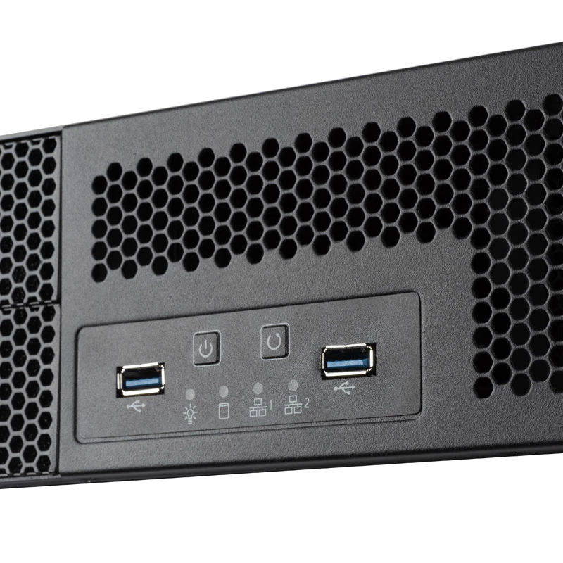 Case rackmount server SilverStone RM23-502, ATX, USB 3.0 - 2U - nero