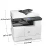 Stampante All-in-One HP LaserJet M443nda Laser A3 1200 x 1200 DPI 24 ppm