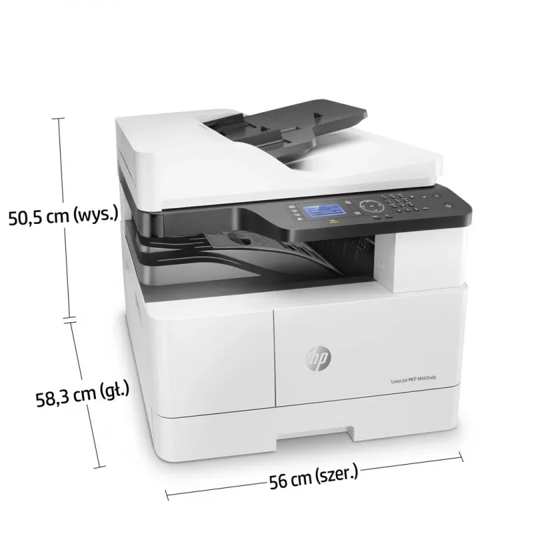 Stampante All-in-One HP LaserJet M443nda Laser A3 1200 x 1200 DPI 24 ppm
