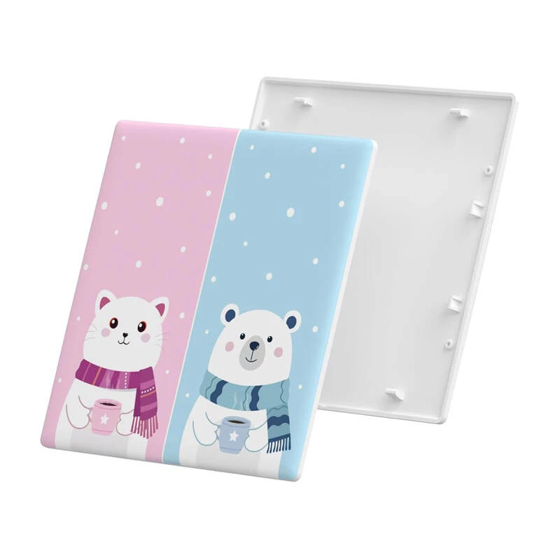 Copertura decorativa per interruttore touch Sonoff T5-2C-86-cartoon, placca a tema per controller touch da parete a 2 vie
