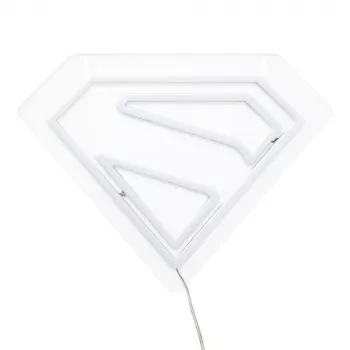 Luce neon LED da parete Paladone Superman PP14478SMTVN, targa da parete decorativa
