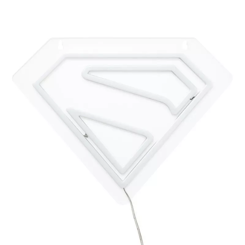 Luce neon LED da parete Paladone Superman PP14478SMTVN, targa da parete decorativa