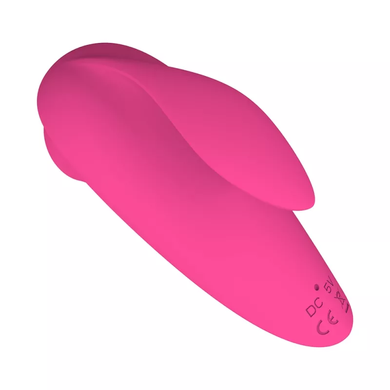 Massaggiatore clitorideo Erolab Dolphin VVS01r rosa — compatto stimolatore personale, ricaricabile USB