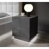 Lampada da comodino Cama Meble REJA – LED a plafone bianco, alimentazione AC