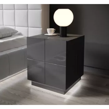 Lampada da comodino Cama Meble REJA – LED a plafone bianco, alimentazione AC