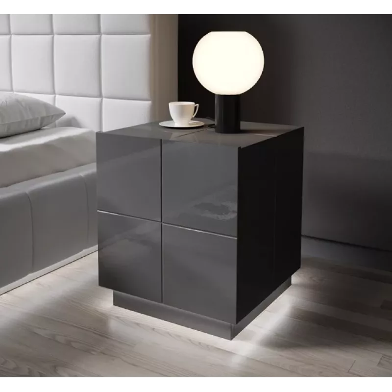 Lampada da comodino Cama Meble REJA – LED a plafone bianco, alimentazione AC