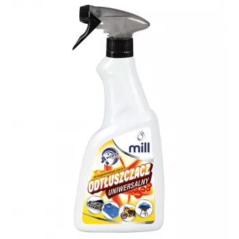 Sgrassatore Mill Clean 555 ml — Mill sgrassatore 555 ml spray per rimuovere macchie di grasso