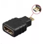 Cambia-sesso per cavo Microconnect HDM19F19MM Micro HDMI HDMI nero