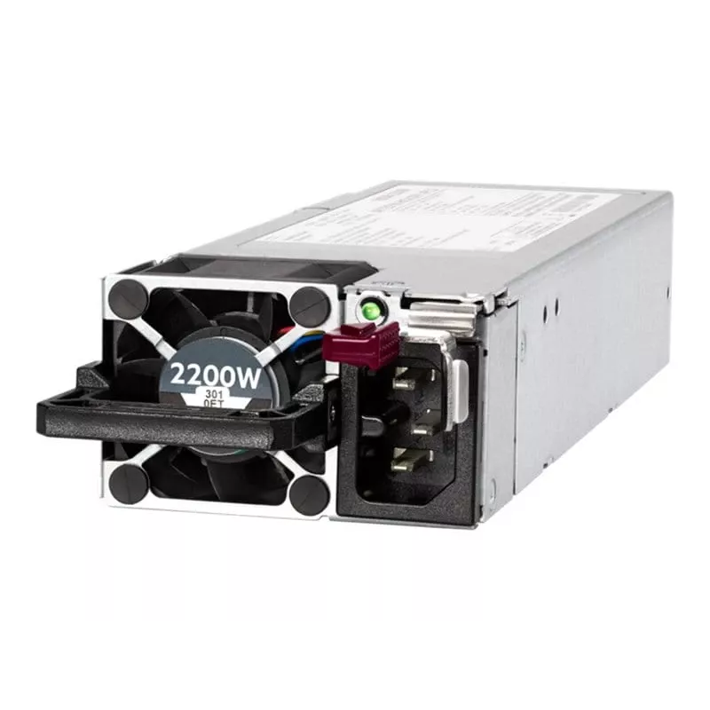 Hewlett Packard Enterprise HPE - Alimentatore hot-plug (modulo plug-in) - Flex Slot - 80 PLUS Titanium - AC 200/240 V (P44712-B21)