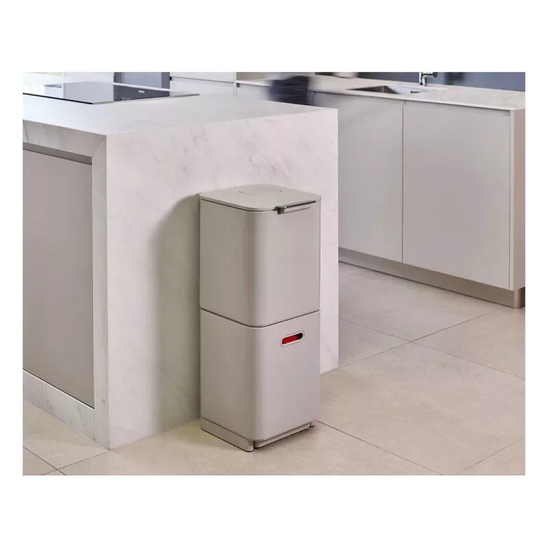 Pattumiera Joseph Joseph Totem 60 L grigio pietra