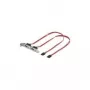 Wentronic goobay - mascherina SATA, interno/esterno - Serial ATA 150/300 - SATA (F) a eSATA (M) - 50 cm (93046)