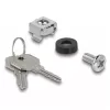 Armadio a parete DeLOCK armadio di rete 10 pollici 4U grigio