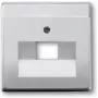 BUSCH JAEGER 1803-866 Placca di copertura per prese UAE 1 modulo tecnologia dati acciaio inox