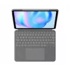Logitech Combo Touch tastiera QWERTY US International grigia trackpad