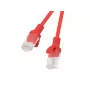 Lanberg PCU5-20CC-0050-R Cavo patch Cat5e U/UTP, 0,5 m, rosso, 10 pz.