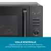 Microonde combinato SEVERIN MW 7798, da tavolo, 29 l, 900 W, nero, piatto rotante 315 mm