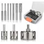 Set punte diamantate Smart SM-25-SET10G, 10 pezzi, diametro 4–68 mm