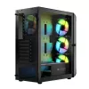 Case LOGIC CONCEPT Portos ARGB ATX Mid-Tower, nero