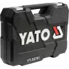 Set di chiavi a bussola YATO YT-38791 — 108 pezzi, attacco 1/2 inch, include cricchetto, valigetta nera