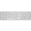 Logitech MX Keys S for Mac tastiera ufficio RF Wireless + Bluetooth QWERTZ tedesco alluminio bianco